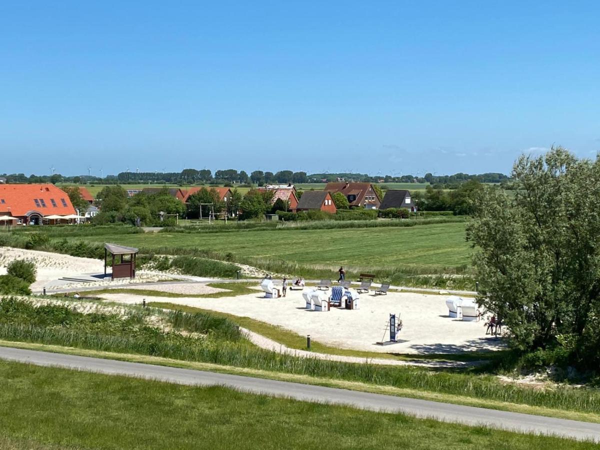 Ferienhaus Sieglinde Mit Deichblick Emden Exterior photo